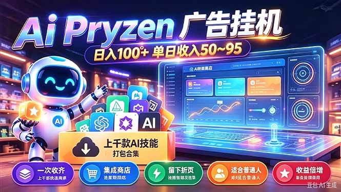 Pyrzen广告挂机, 全自动挂机风口项目, 单日50-95/天 虽然不是很暴力但是很稳-轻创终点站